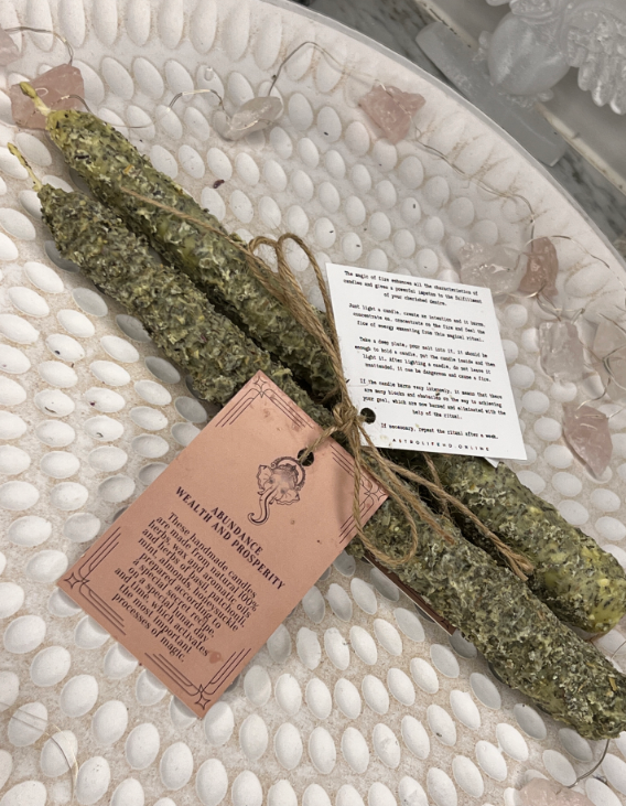 Candles for Abundance, Wealth and Prosperity, spell candles