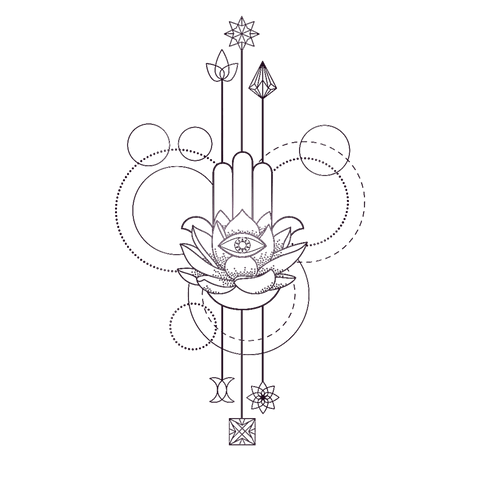 Tattoo talisman (Sketch designed specifically for you according to your horoscope)