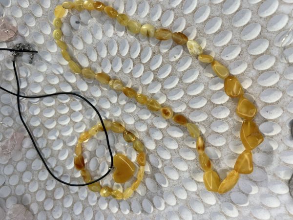 Amber set of 3 items (milk)