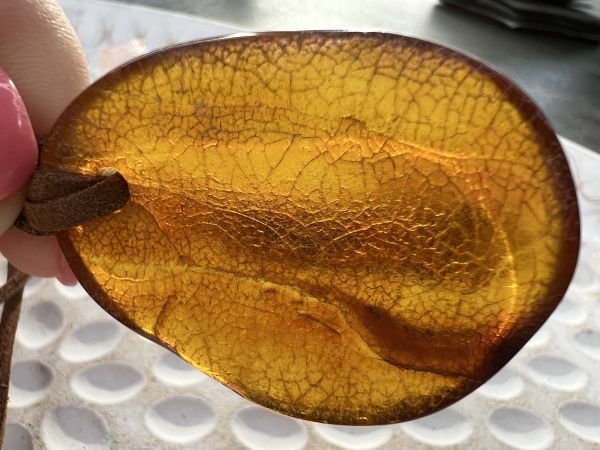 Amber pendant big size 3