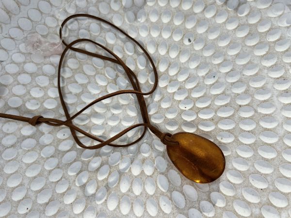 Amber pendant big size 3