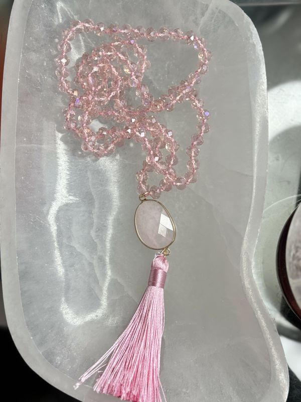 Rose Quartz Mala - 108 Beads