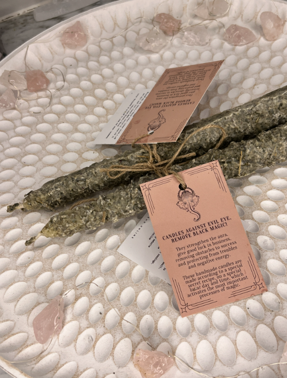 Against EVIL EYE, remove black magic candles